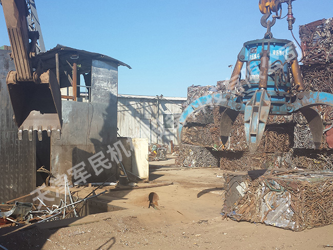 鋸末玉米骨打包機客戶實景