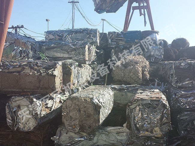 鋸末玉米骨打包機客戶實景